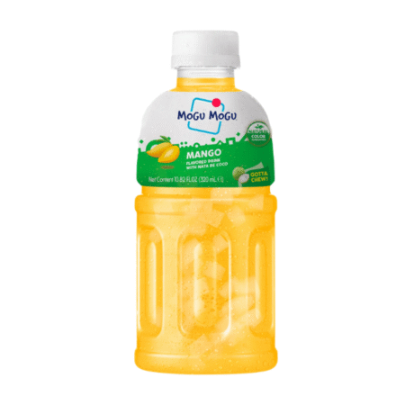 Mogu Mogu Mango Drink with Nata De Coco 320ml