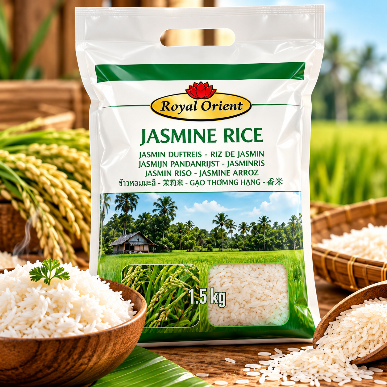 Royal Orient Jasmine Rice 4.5kg