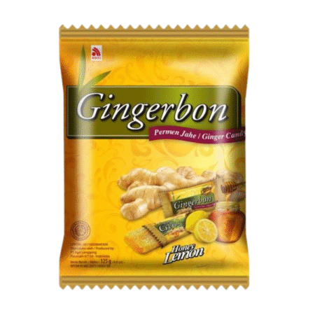 Gingerbon Ginger Honey Lemon Bonbons 125g