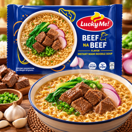 Lucky Me! Beef na Beef Flavor Instant Mami Noodle Soup 60g