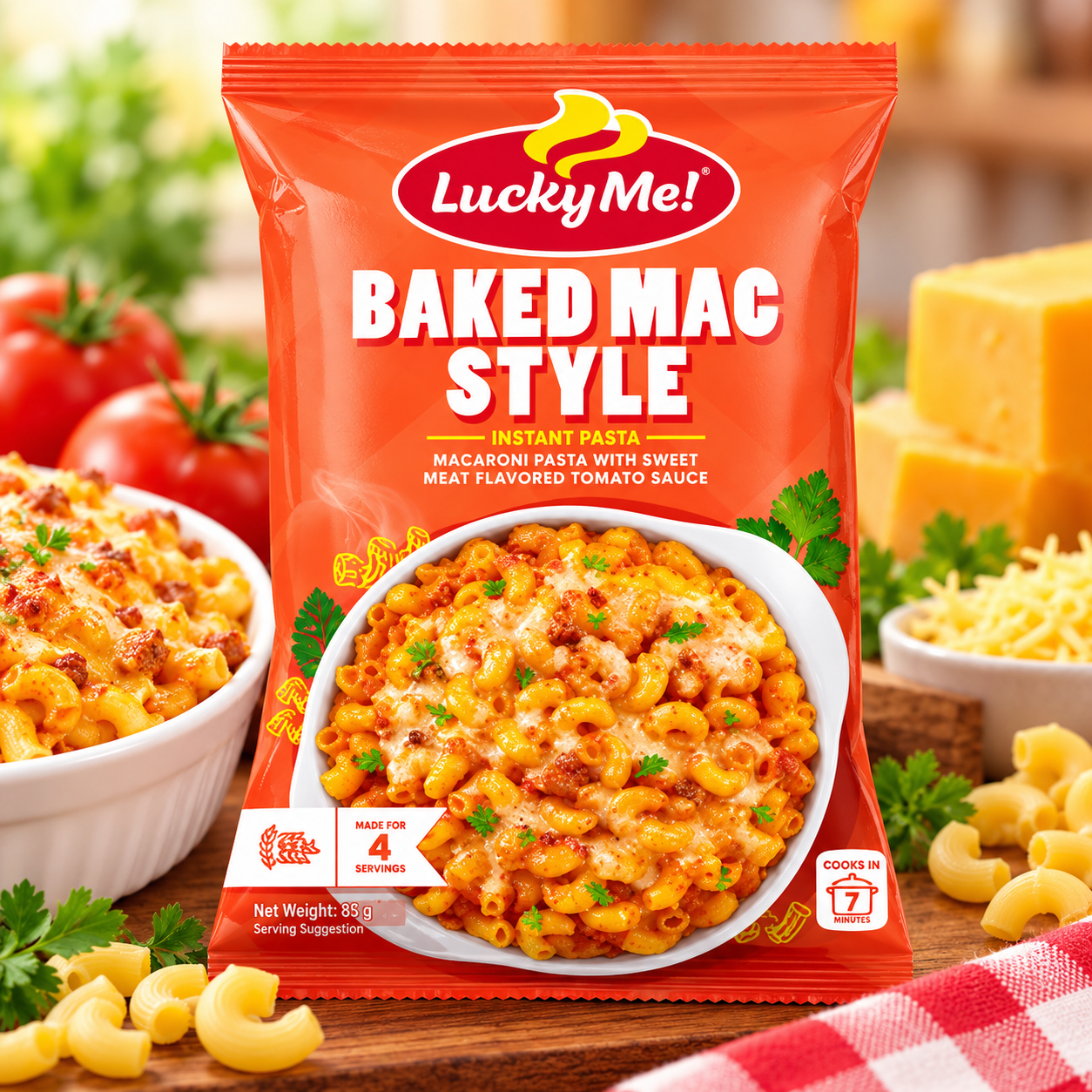 Lucky Me! Instant Pasta Special Baked Mac 60g