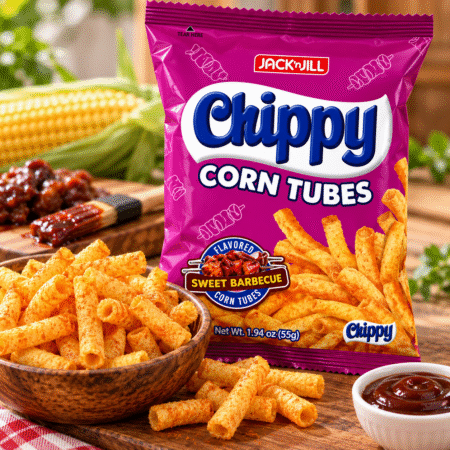 Chippy Corn Tubes Sweet BBQ 55g