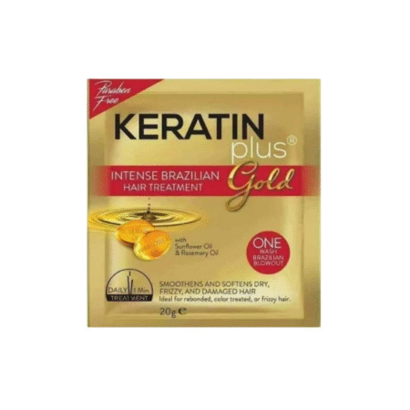 Keratin Plus Gold Intense Brazilian Hair Treatment