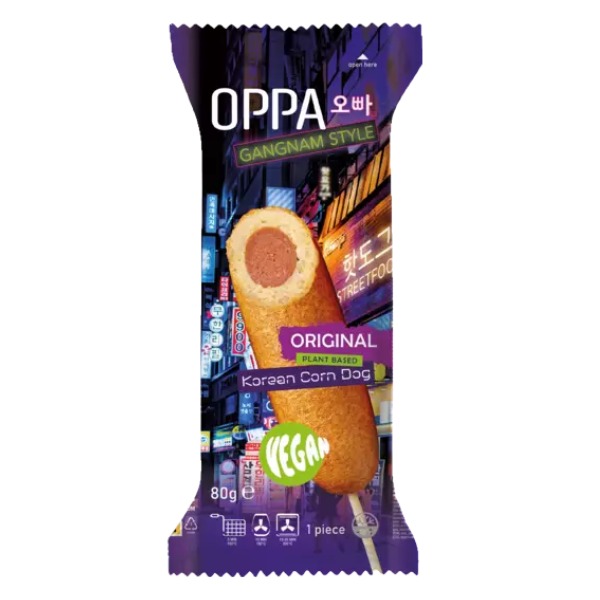 OPPA – Corn Dog Original Vegan 80g
