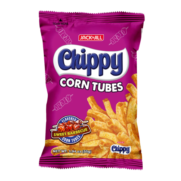 Chippy Corn Tubes Sweet BBQ