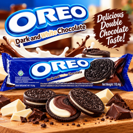 Oreo Dark & White Chocolate Roll 110g